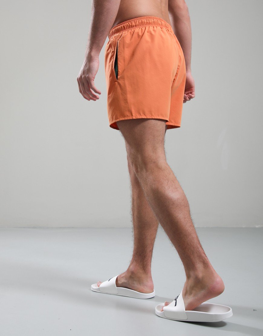 Lacoste Lightweight Swim Shorts Orange 3AX