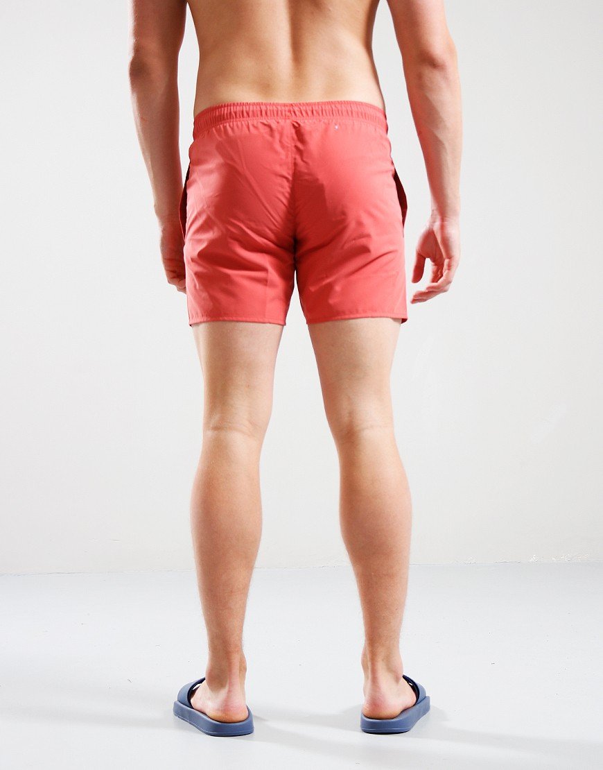 Lacoste Lightweight Swim Shorts Pink/Green