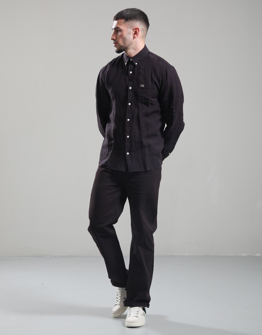 Lacoste Linen Long Sleeve Shirt Buffalo