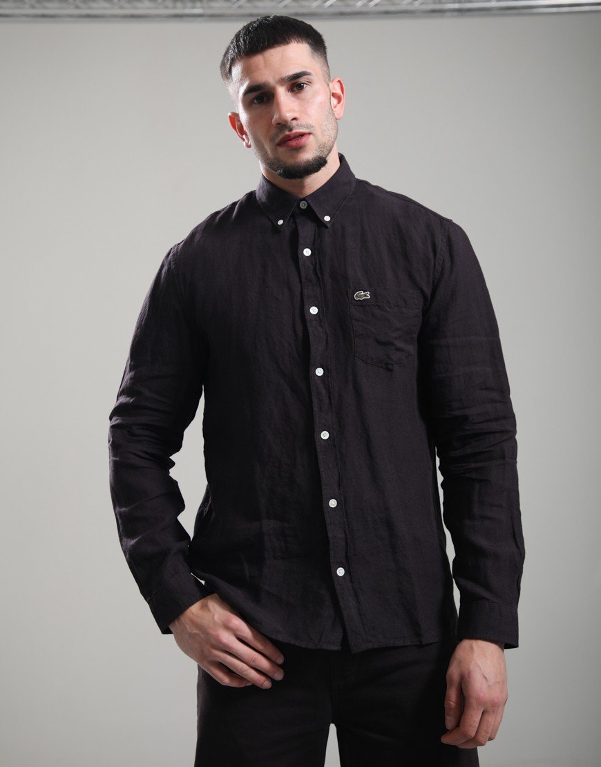 Lacoste Linen Long Sleeve Shirt Buffalo