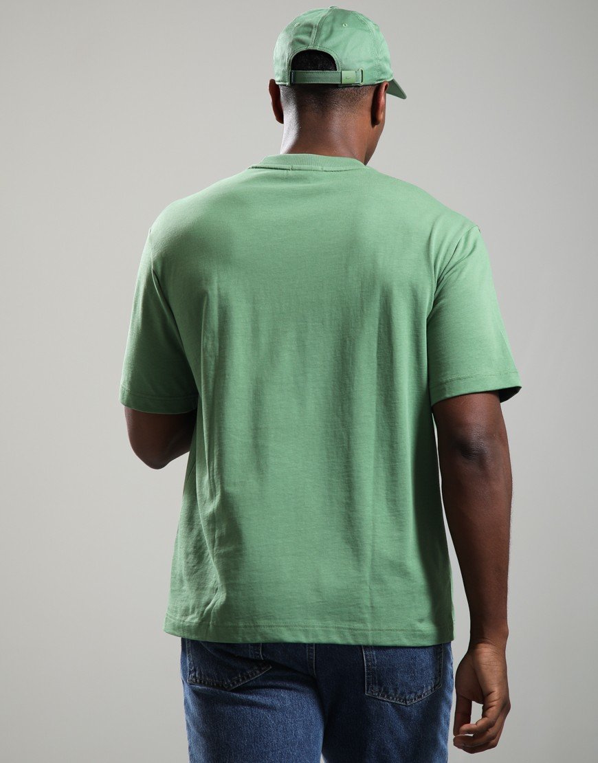 Lacoste Loose Heavy Jersey T-Shirt Lamb Lettuce
