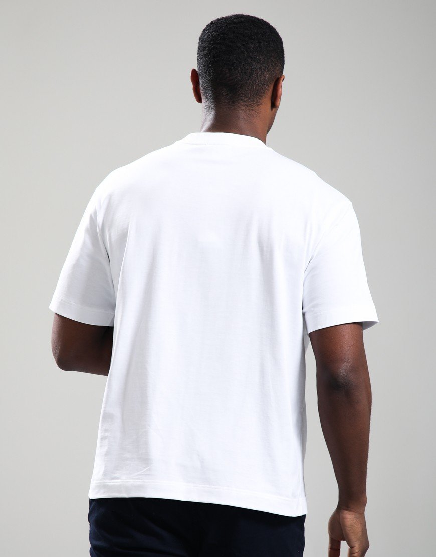 Lacoste Loose Fit Heavy Jersey T-Shirt White