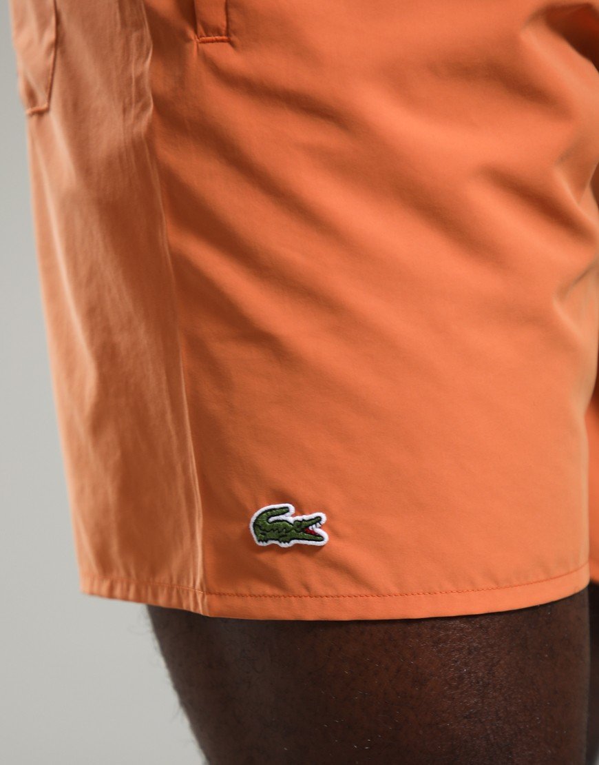 Lacoste Mid Monochrome Swim Shorts Blossom/Green