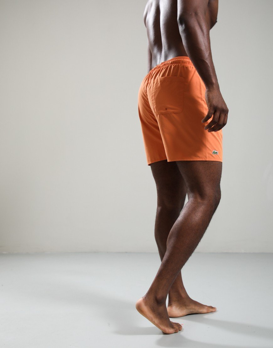 Lacoste Mid Monochrome Swim Shorts Blossom/Green