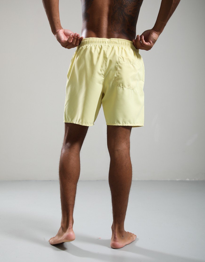 Lacoste Mid Monochrome Swim Shorts Yellow/Green
