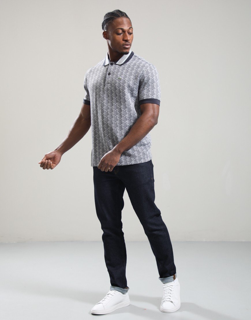 Lacoste Monogram Polo Shirt Calluna