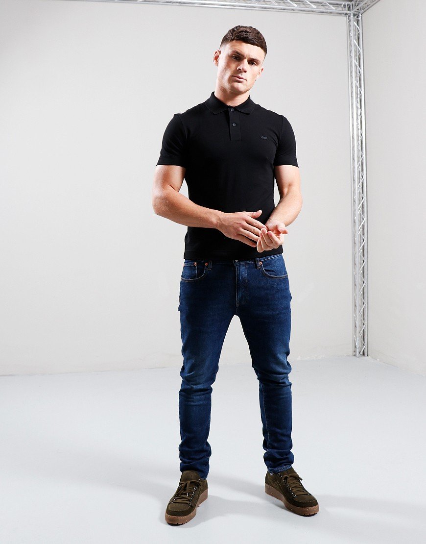 Lacoste Movement Polo Shirt Black