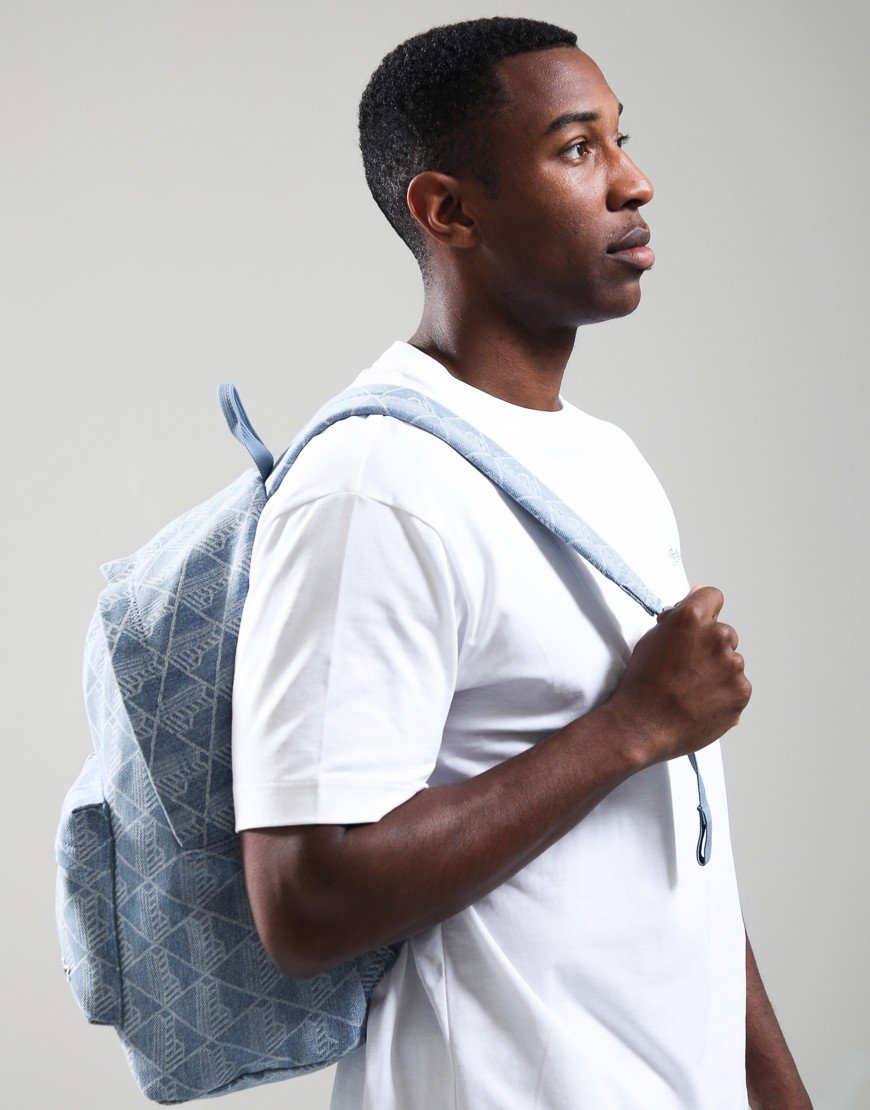 Lacoste Neocroc Jacquard Backpack Tradewinds