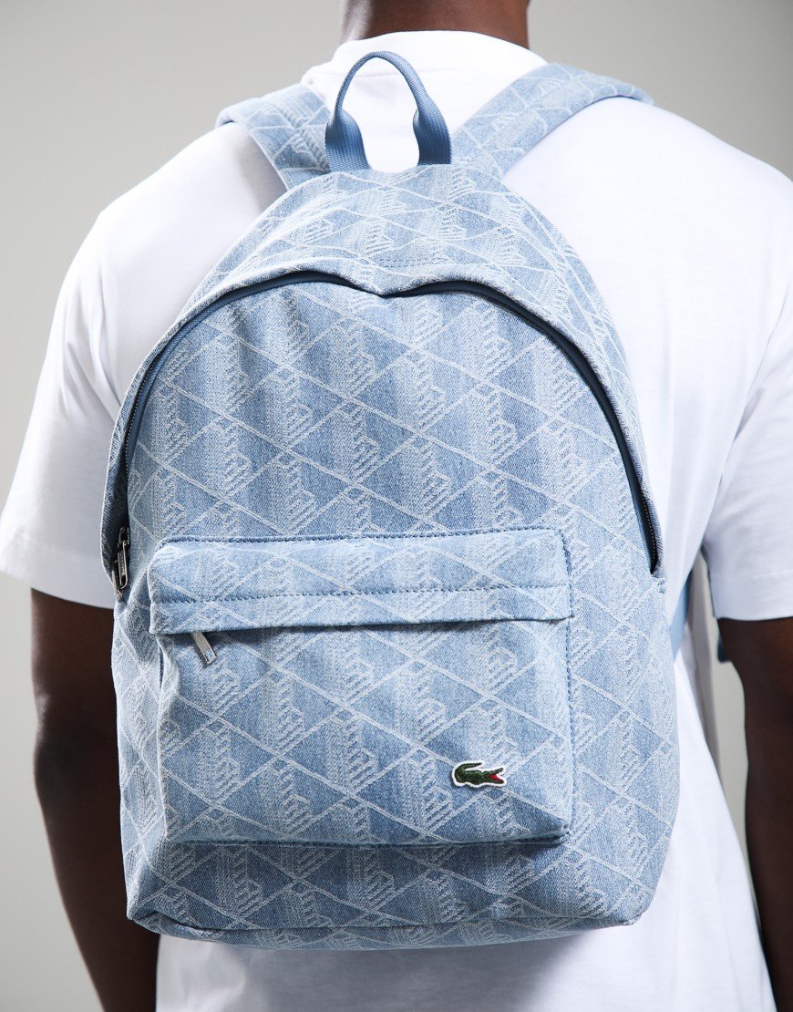 Lacoste Neocroc Jacquard Backpack Tradewinds