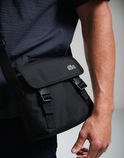 Lacoste Neocroc Messenger Bag Noir