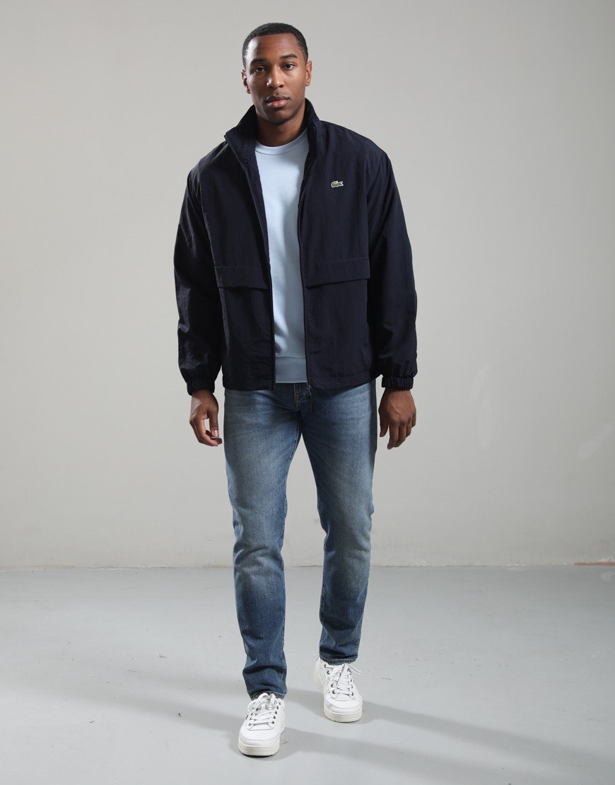 Lacoste Nylon Water-Repellent Jacket Abysm