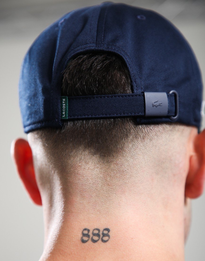 Lacoste Twill Cap  Navy