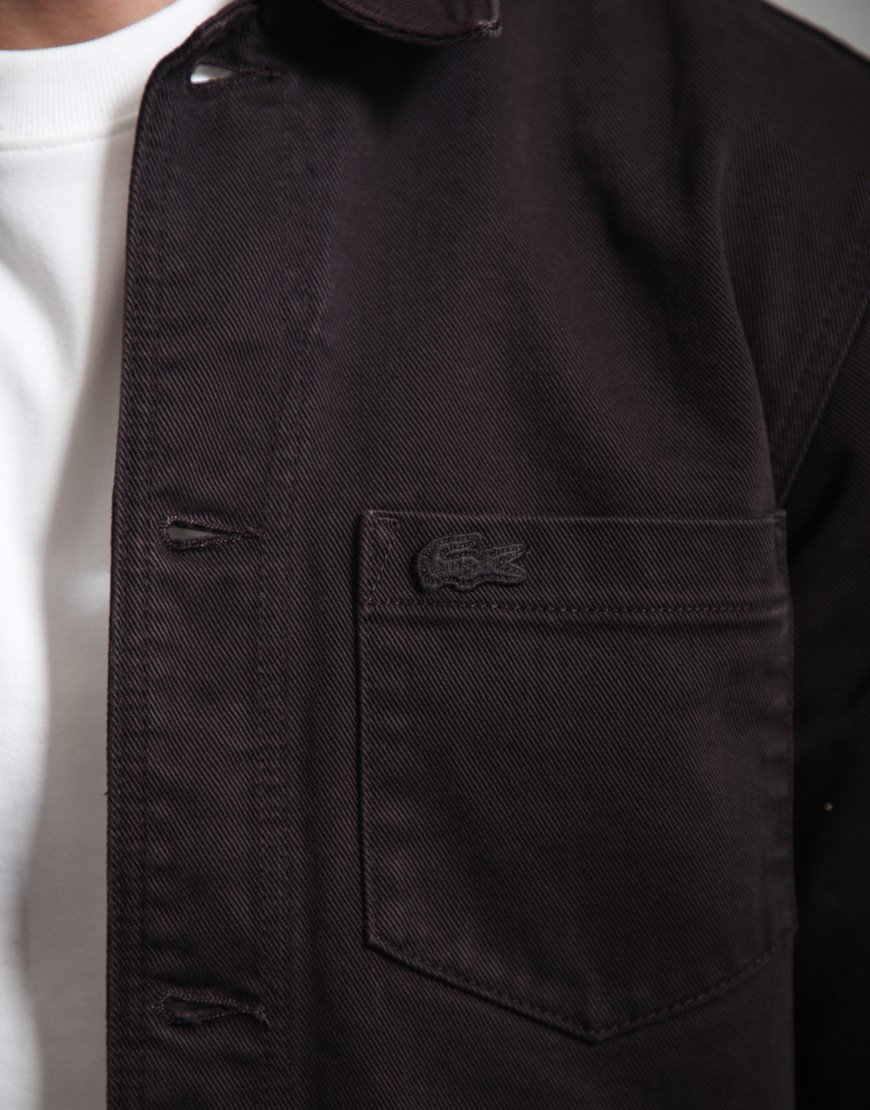 Lacoste Oversized Denim Overshirt Buffalo