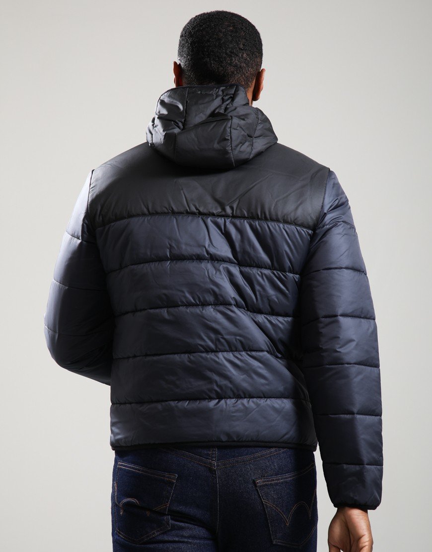 Lacoste Padded Colour Block Puffer Black/Graphite