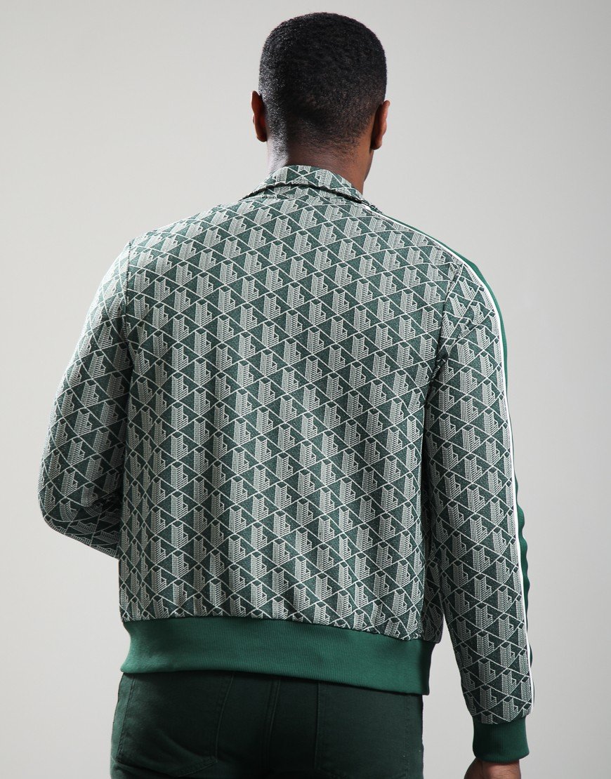 Lacoste Paris Jacquard Track Jacket Green