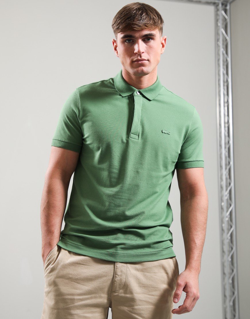 Lacoste Paris Polo Shirt Lambs Lettuce