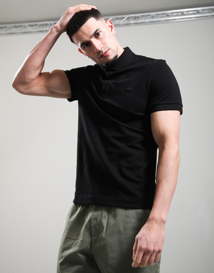 Lacoste Paris Polo Shirt Black