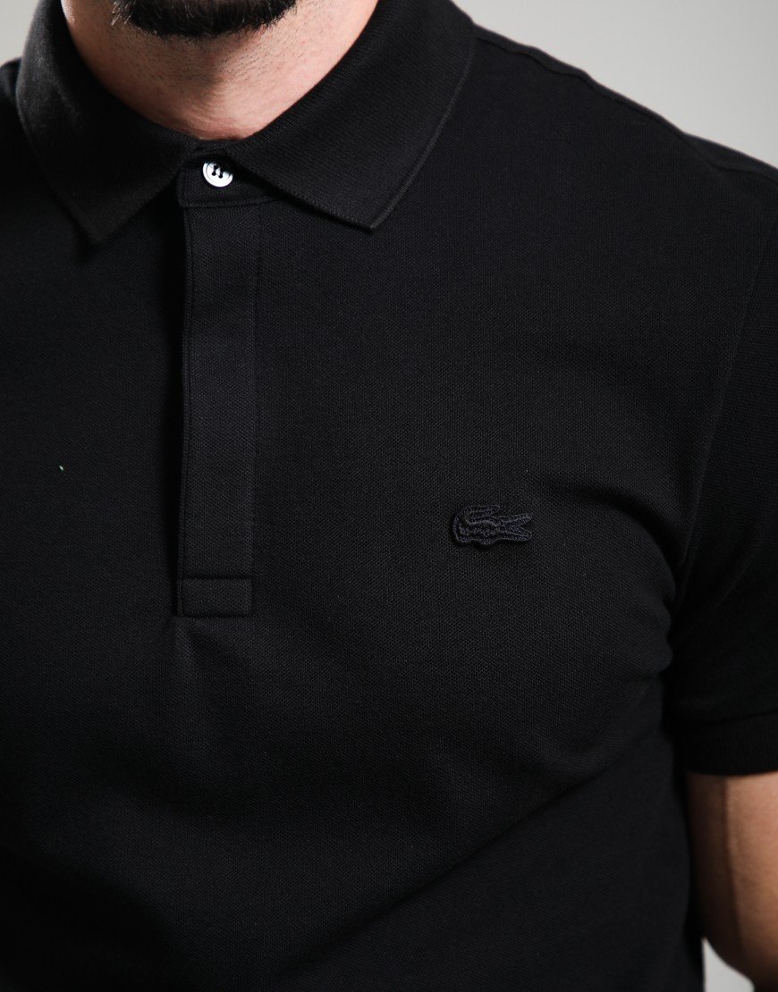 Lacoste Paris Polo Shirt Black