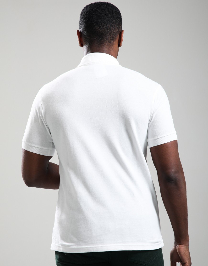 Lacoste Petit Piqué Badge Polo Shirt White
