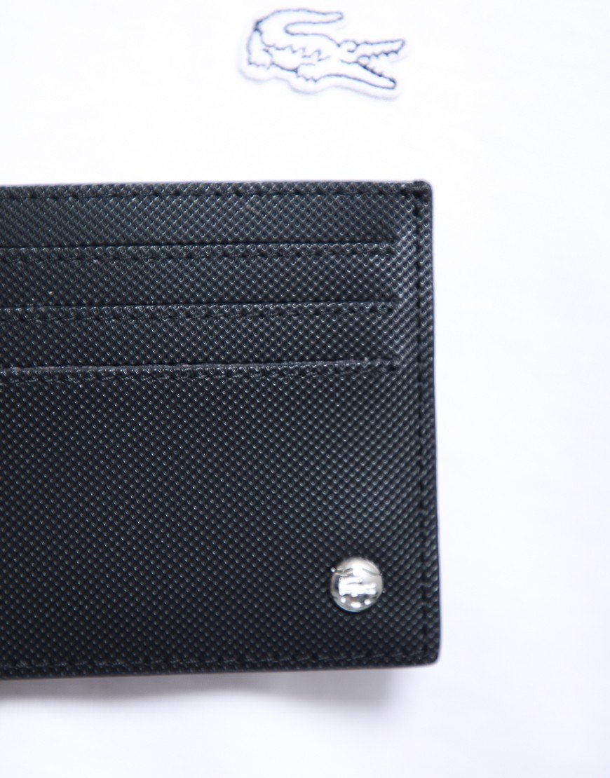 Lacoste Langon Petit Pique Cardholder Black