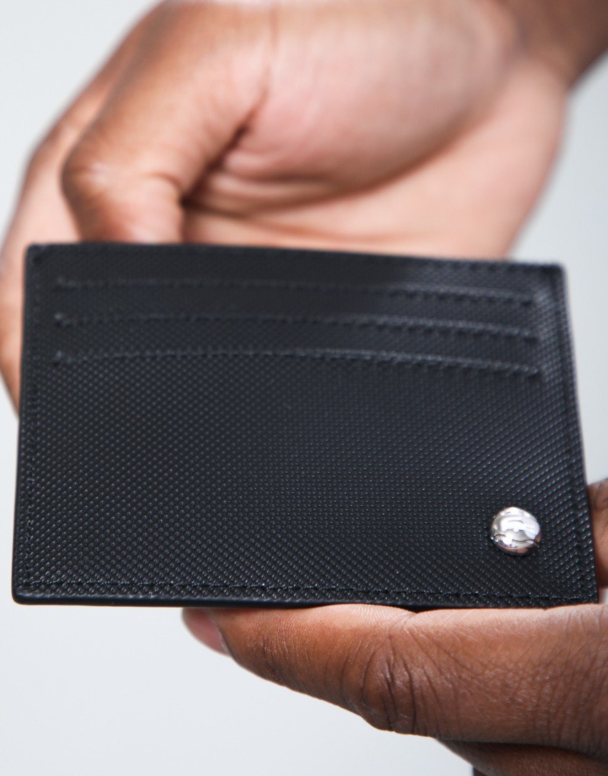 Lacoste Langon Petit Pique Cardholder Black