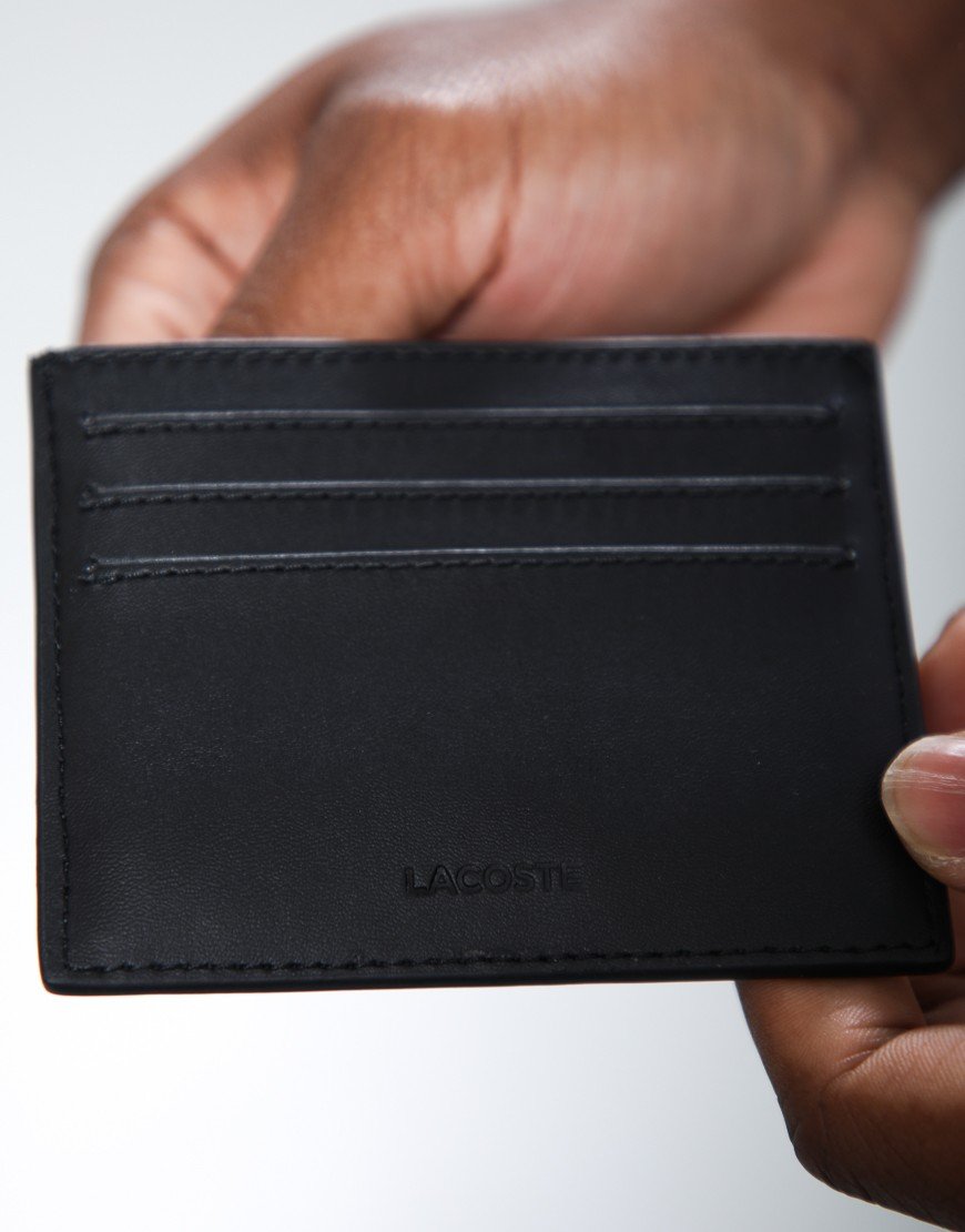 Lacoste Langon Petit Pique Cardholder Black