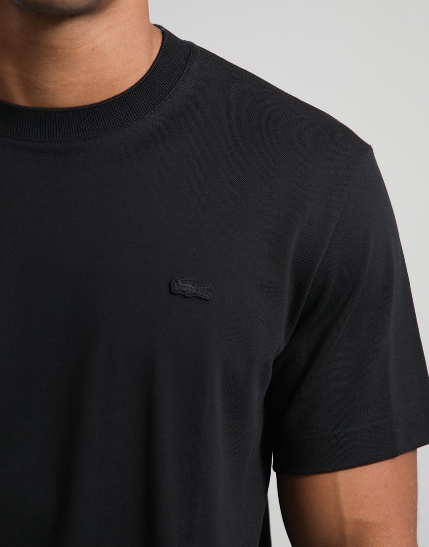 Lacoste Pima Cotton Pique T-Shirt Black