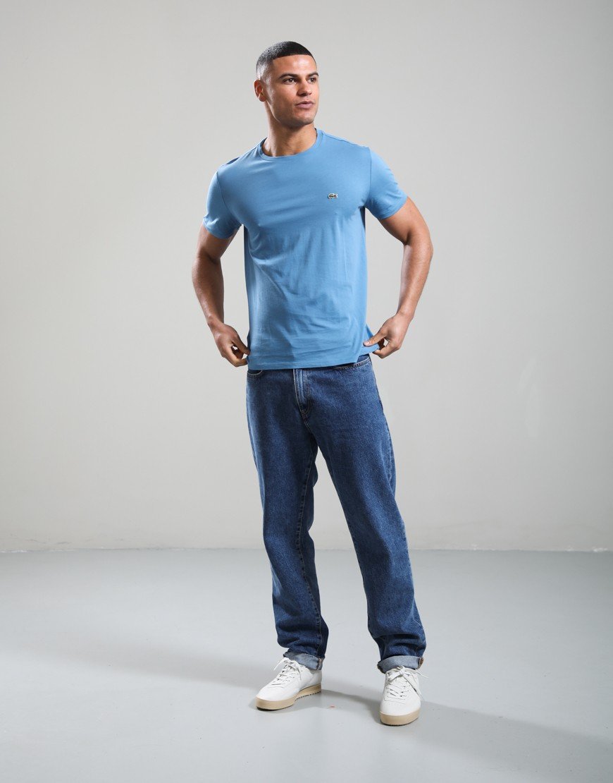 Lacoste Pima Cotton T-Shirt Abyss Blue