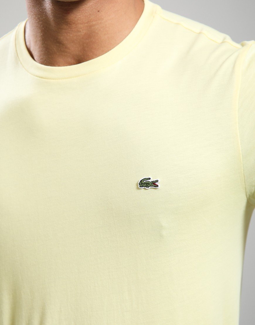 Lacoste Pima Cotton T-Shirt Yellow