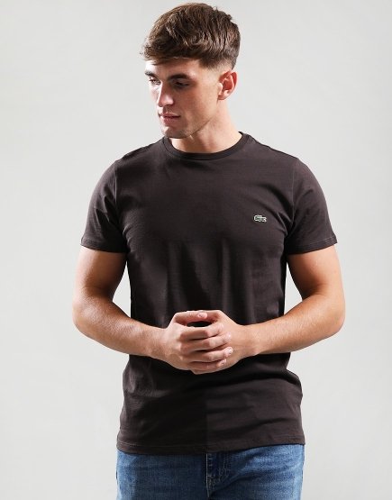 Lacoste Pima Cotton T-Shirt Brown
