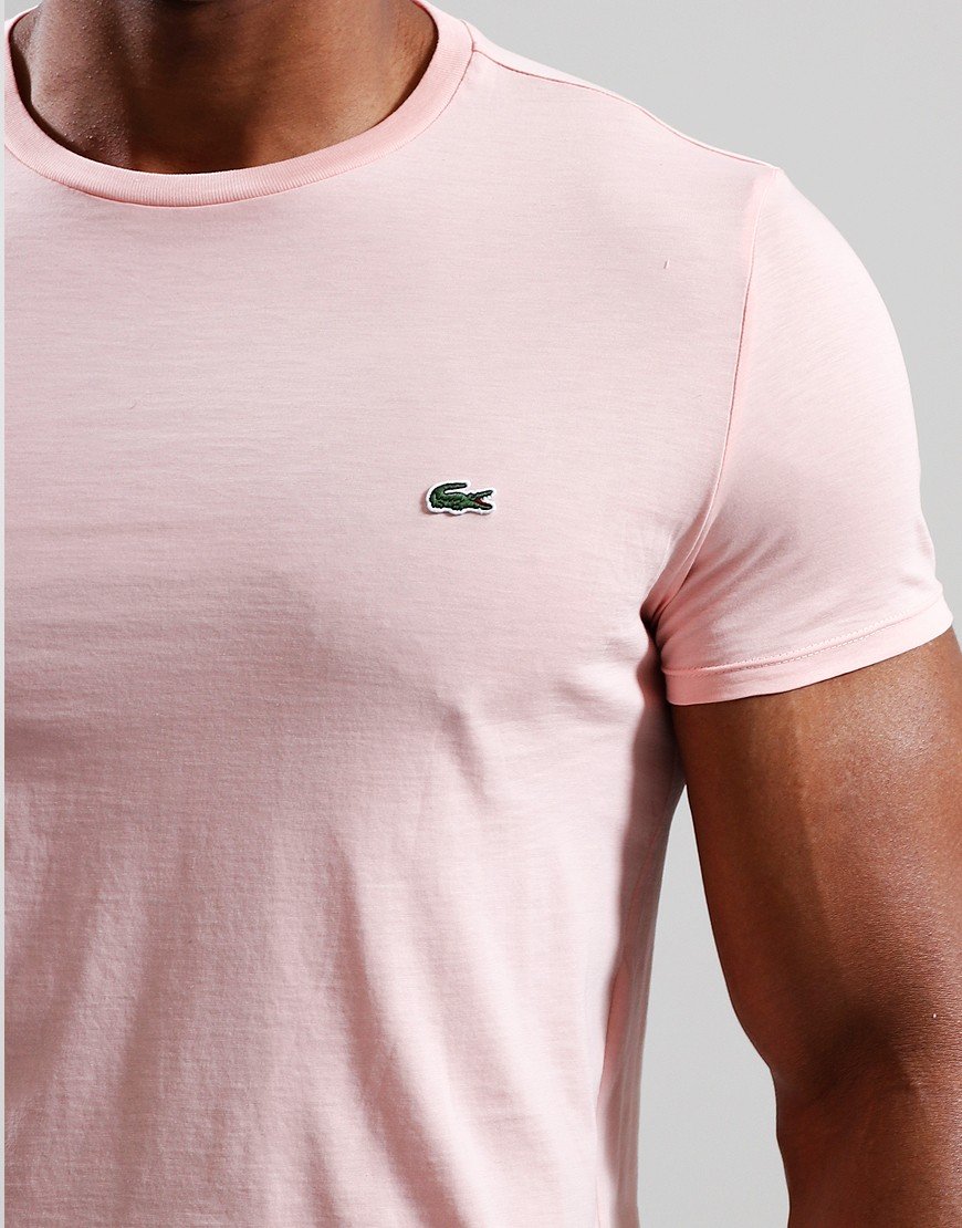 Lacoste Pima Cotton T-Shirt Pink