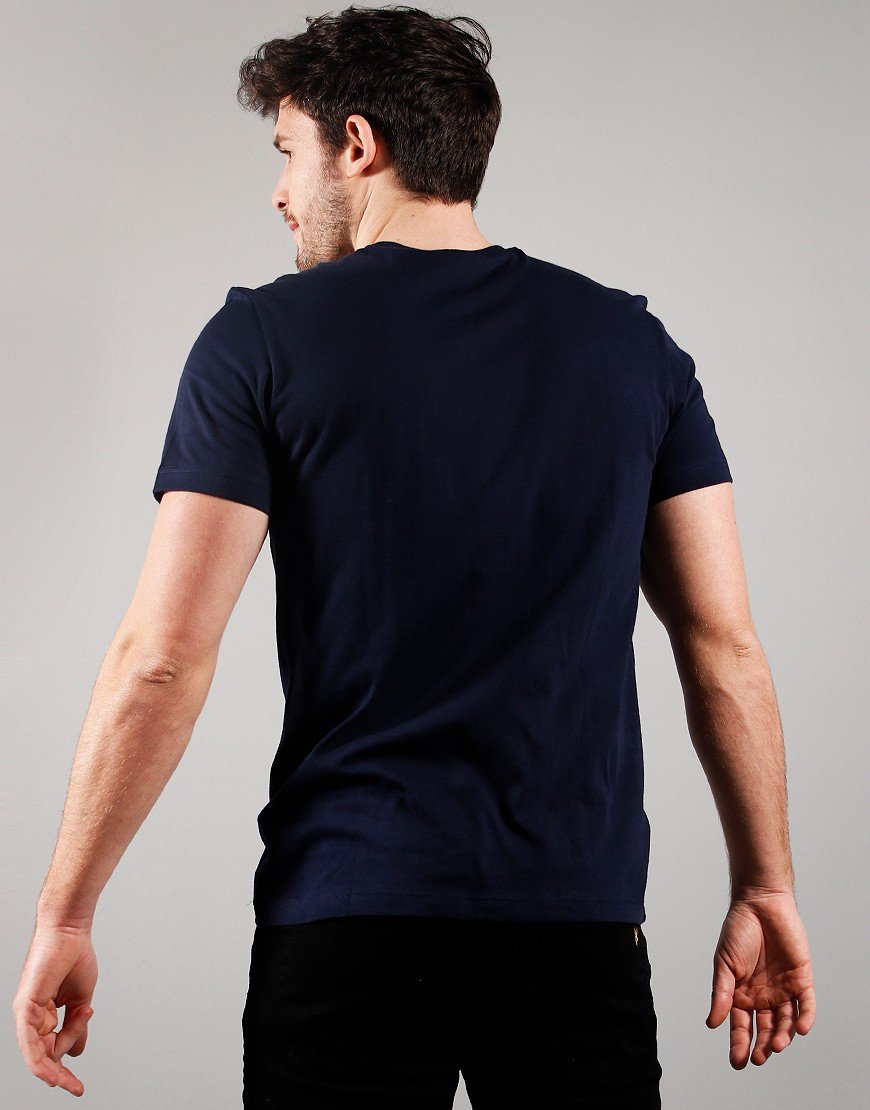 Lacoste Plain T-Shirt Navy Blue