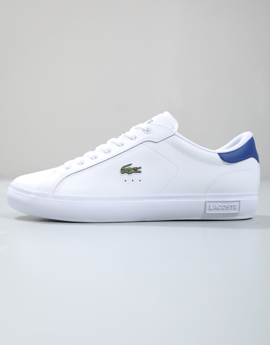 Lacoste Powercourt 2.0 Trainers White/Blue