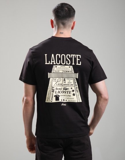 Lacoste Printed Heavy Cotton T-Shirt Buffalo