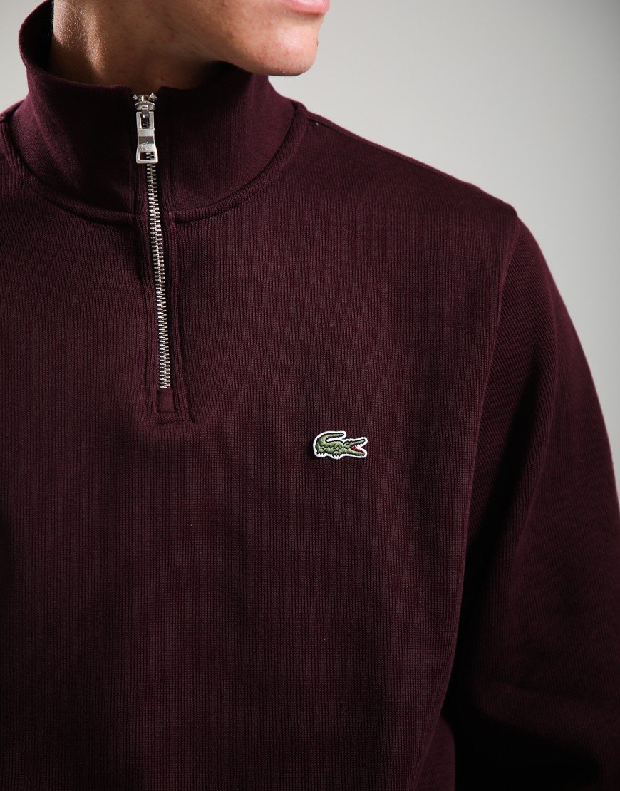 Lacoste 1/4 Zip Sweat Oxalis