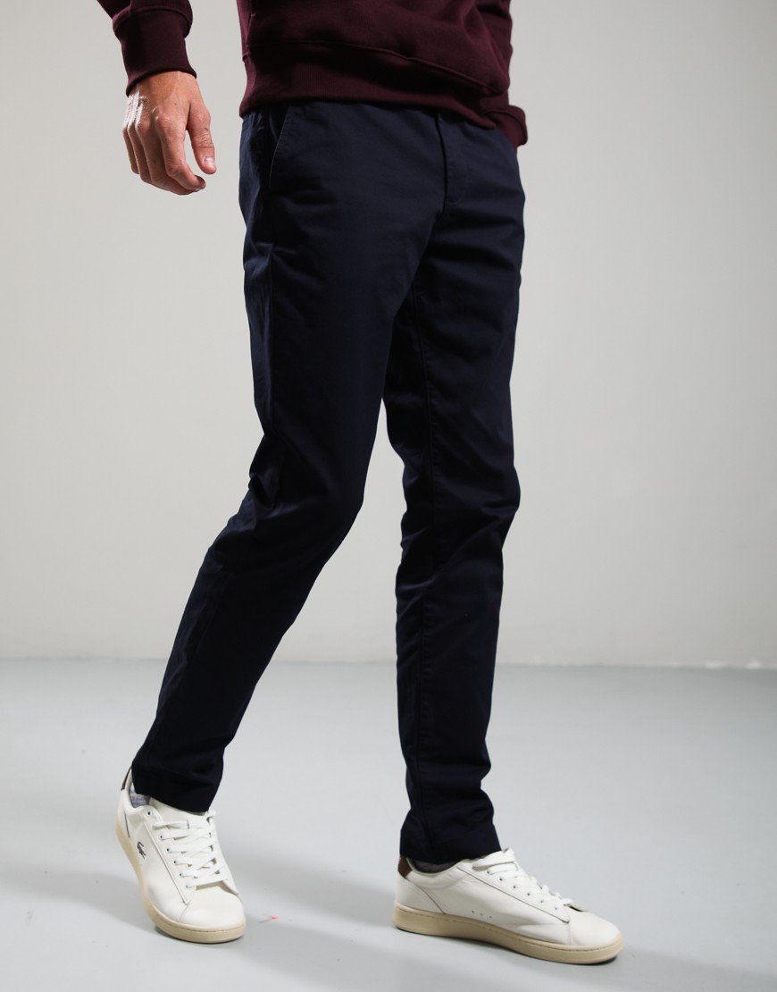 Lacoste Slim Fit Cotton Chino Pants Abysm