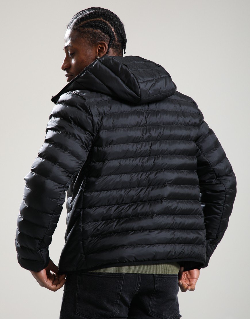 Lacoste Quilted Water Repellent Jacket Black Lacoste Quilted Water Repellent Jacket Black