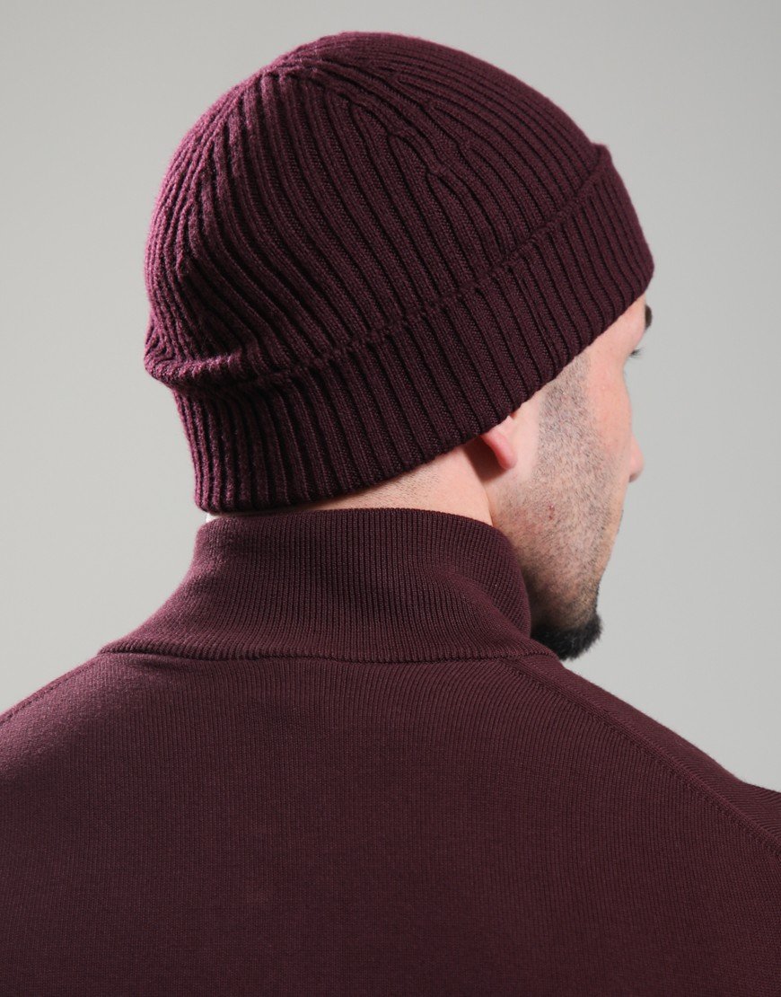 Lacoste Rib Wool Beanie Oxalis