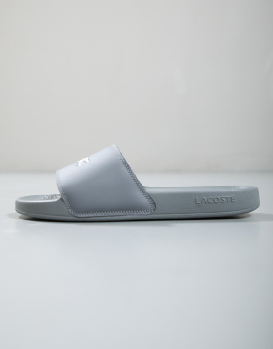 Lacoste Serve 0.0 Sliders Grey/White