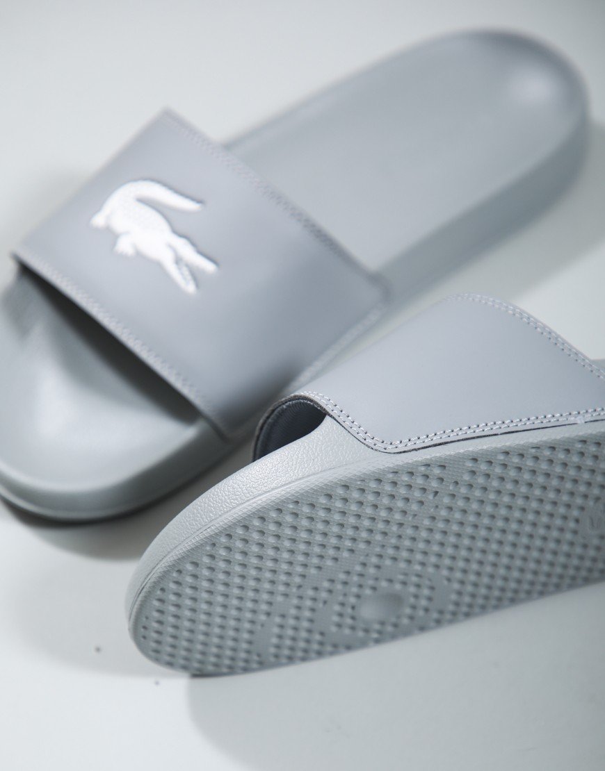 Lacoste Serve 0.0 Sliders Grey/White