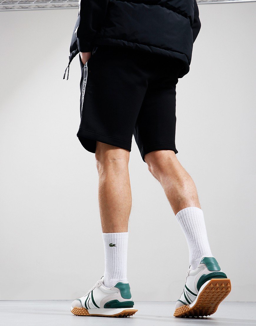Lacoste Taped Jog Shorts Black