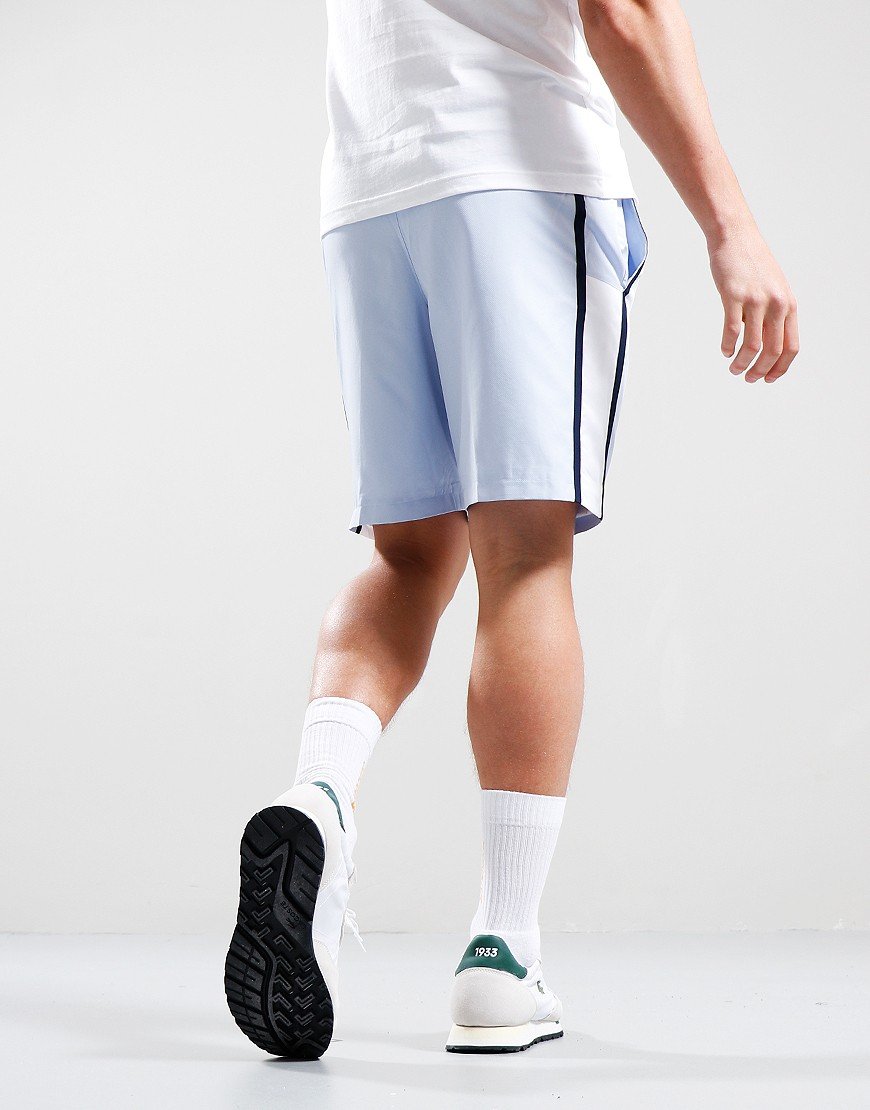 Lacoste Colourblock Lightweight Stripe Shorts Light Blue/White/Navy