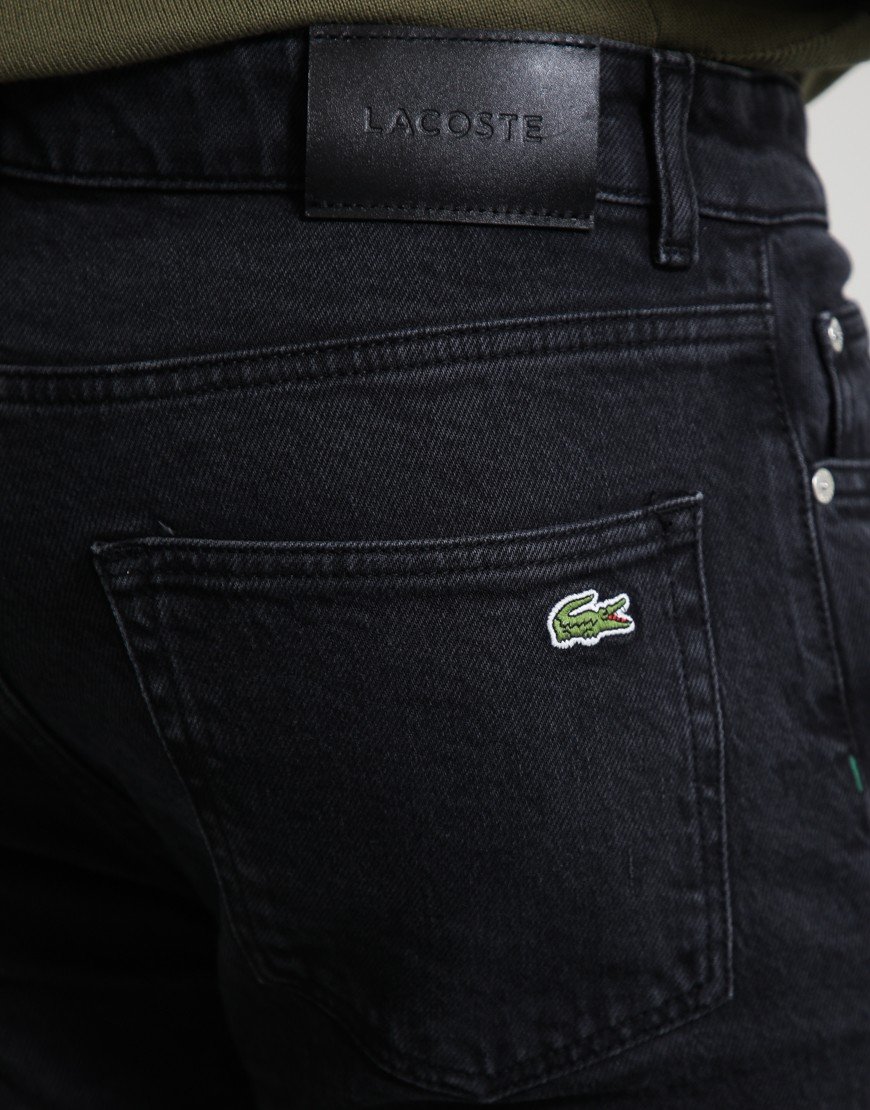 Lacoste Slim Fit Jeans Black Lacoste Slim Fit Jeans Black