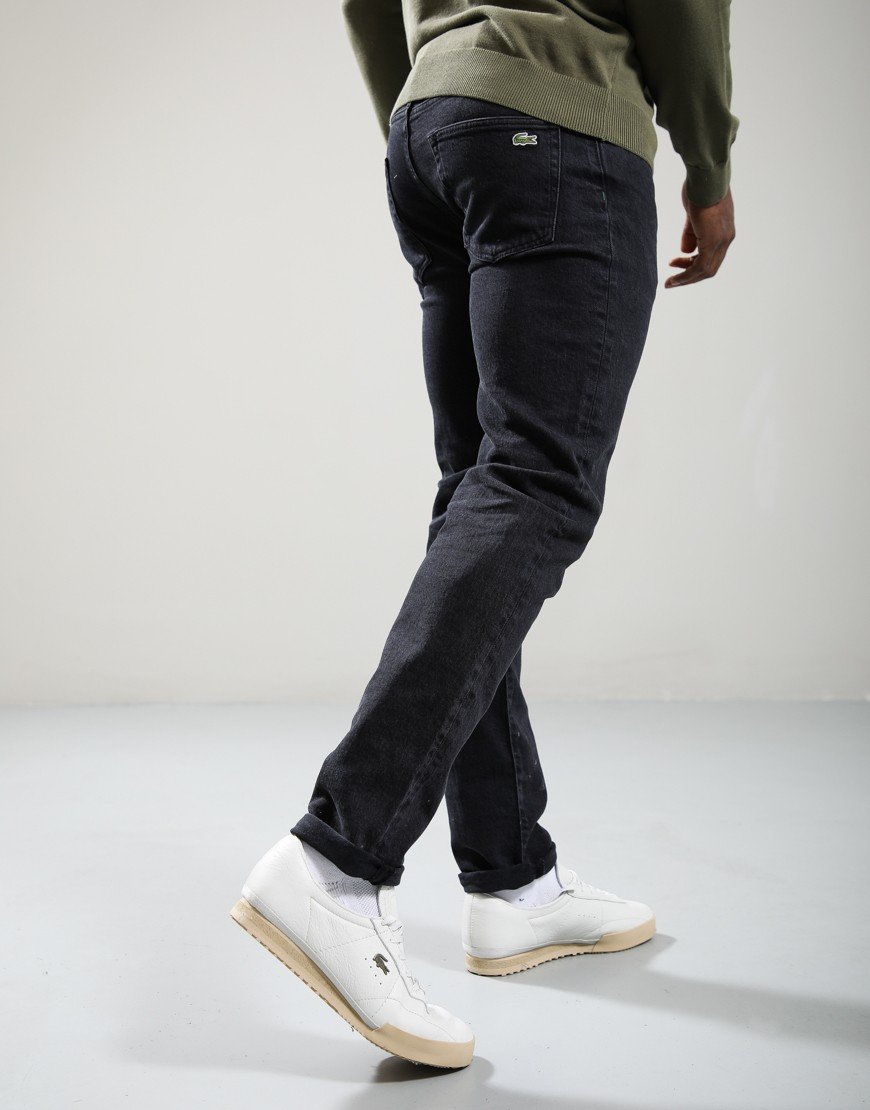 Lacoste Slim Fit Jeans Black Lacoste Slim Fit Jeans Black