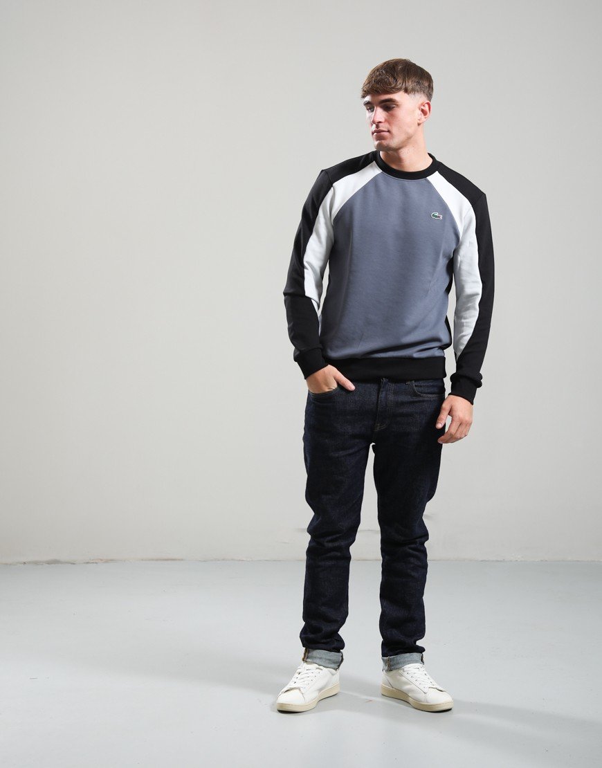 Lacoste Sports Colourblock Sweat Black/Patisson-Urban