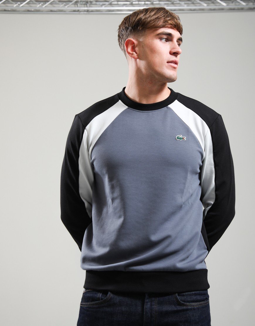 Lacoste Sports Colourblock Sweat Black/Patisson-Urban