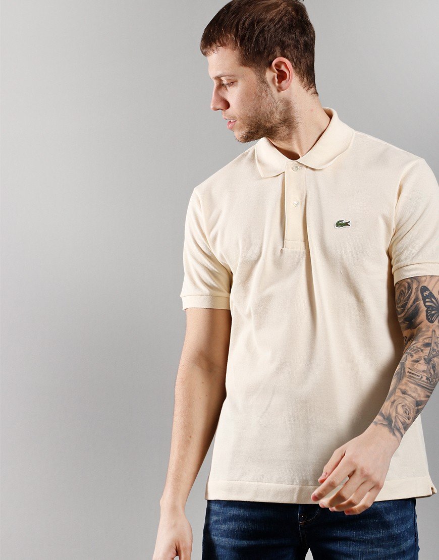 Lacoste Short Sleeve Best Polo Shirt Naturel Clair