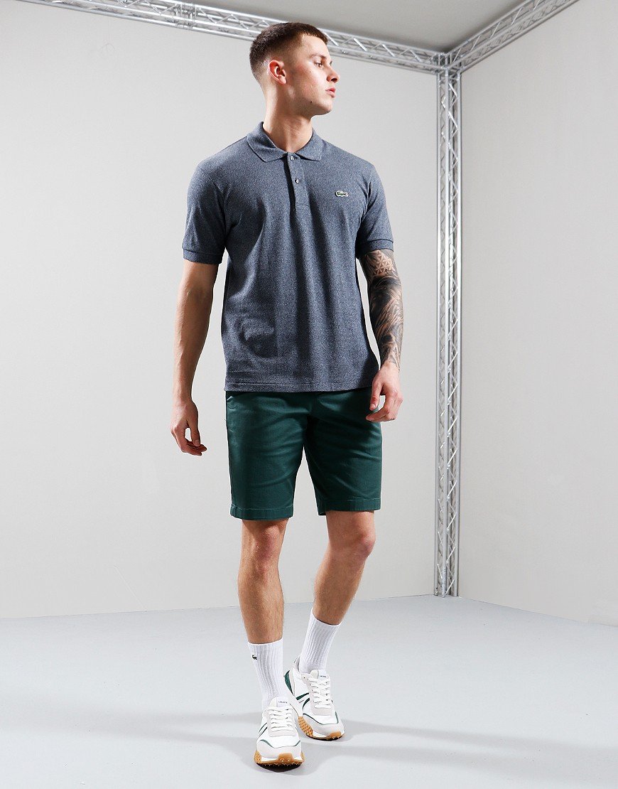 Lacoste Best Polo Shirt Grey Chine