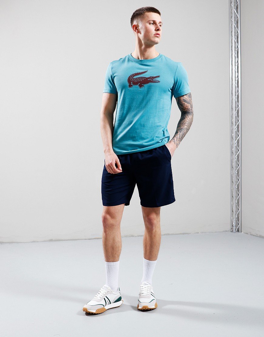 Lacoste Stretch Fabric Tennis Shorts Navy Blue/Blue