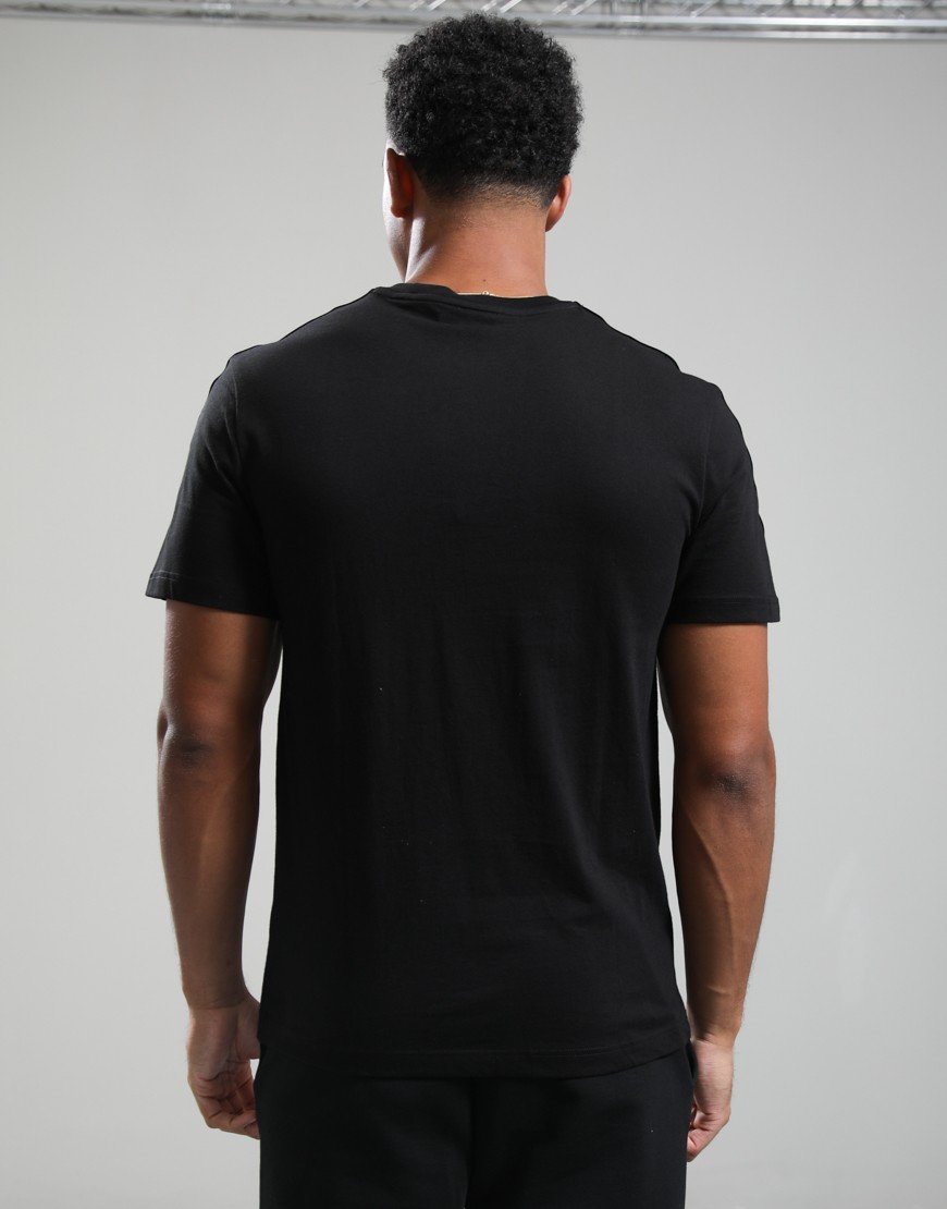 Lacoste Stripe Band T-Shirt Black